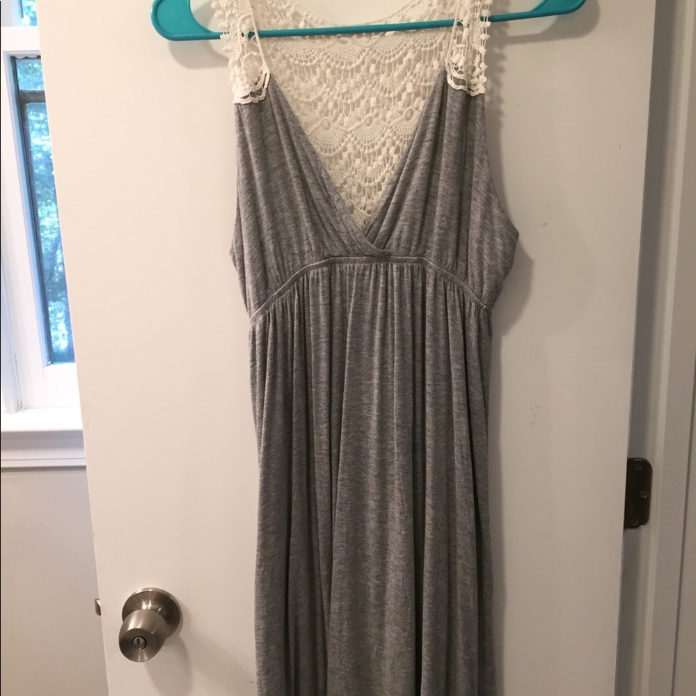 Grey summer dress